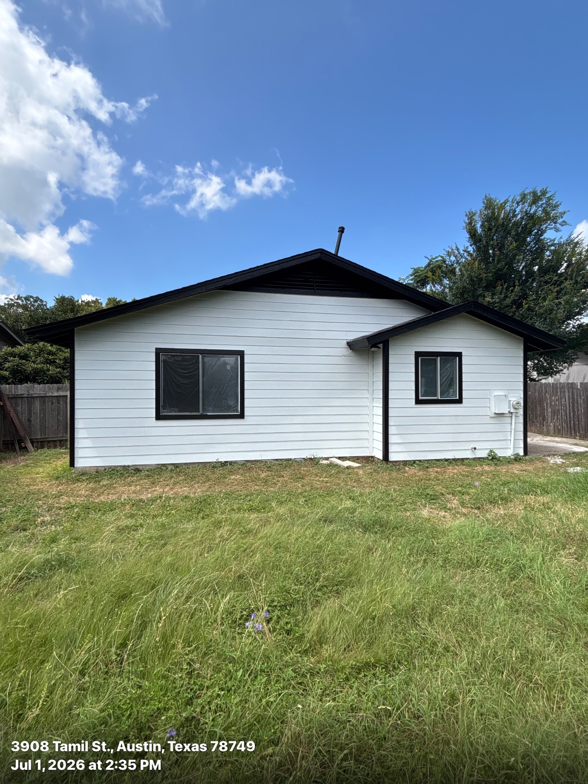 Austin home after James Hardie lap siding replacement